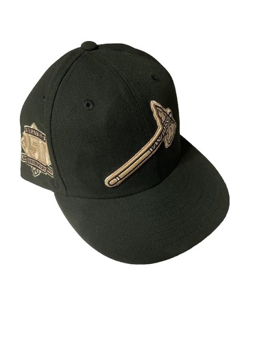 Hat Club Exclusive Atlanta Braves Black 150th Anniversary