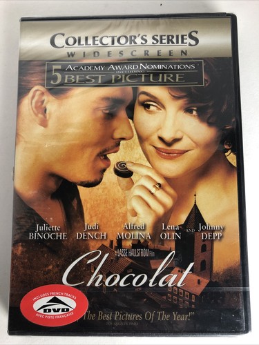 Chocolat DVD Collector's Series Widescreen Johnny Depp Brand