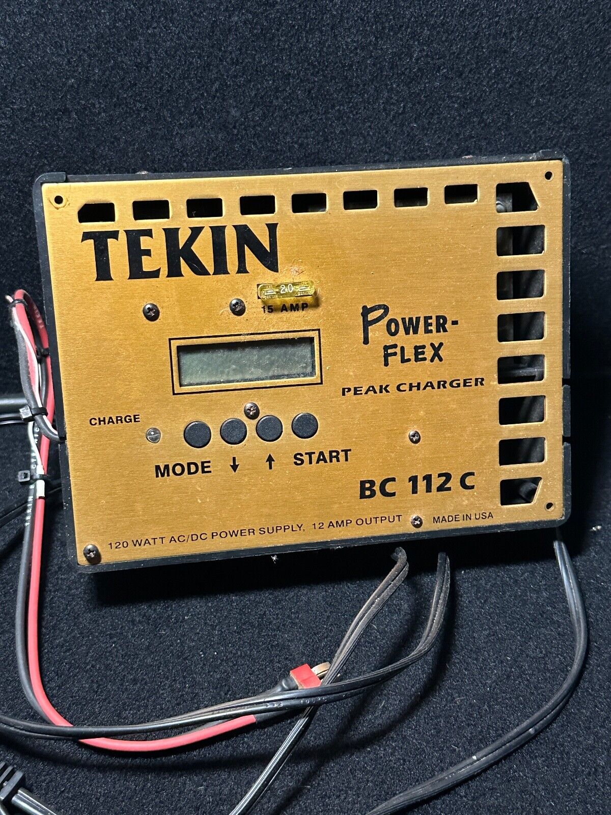 Tekin BC 112c, BC112C Power Flex Peak Charger, 12 Amps Tekin BC 112c, BC112C Power Flex Peak Charger, 12 Amps
