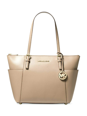 Michael kors jet set store item ew tz tote black