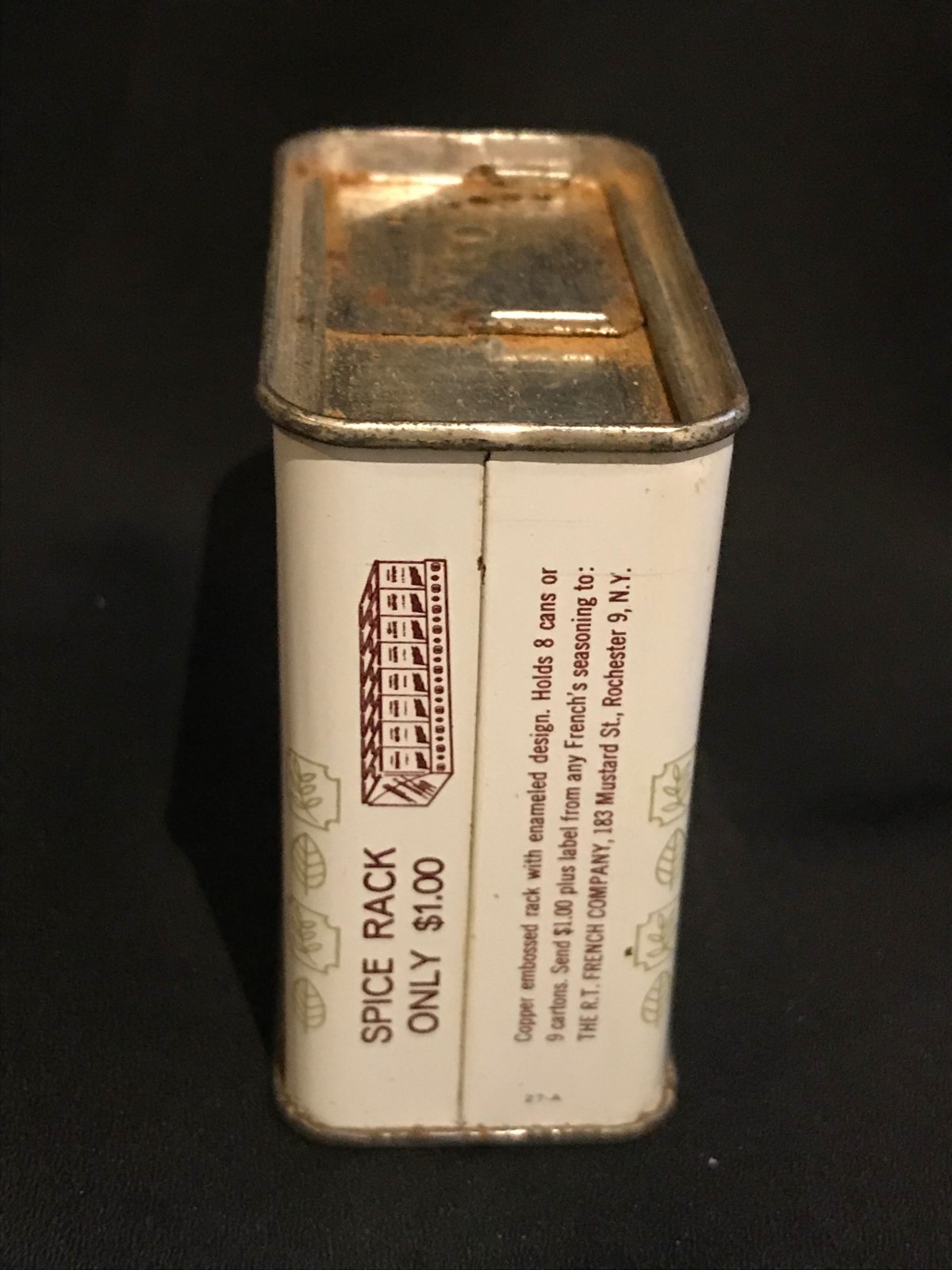 Vintage French's Poultry Seasoning Spice Tin - 1 oz.