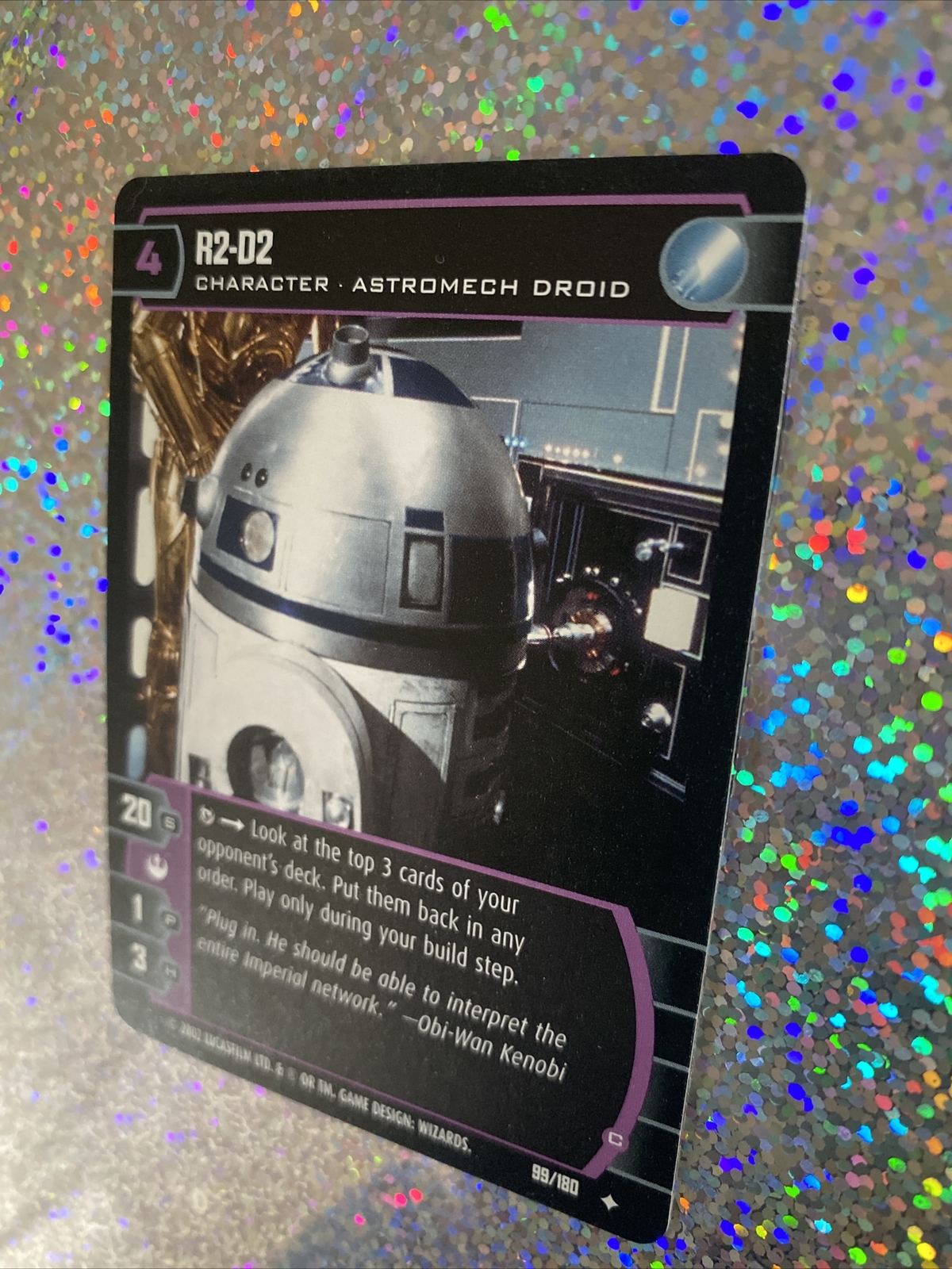 STAR WARS TCG - R2-D2 - NM UNPLAYED