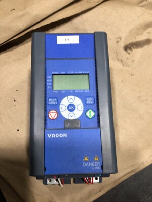 Vacon VACON0020-1L-0001-1-R02 AC Drive VACON00201L00011R02 #286PT95FML
