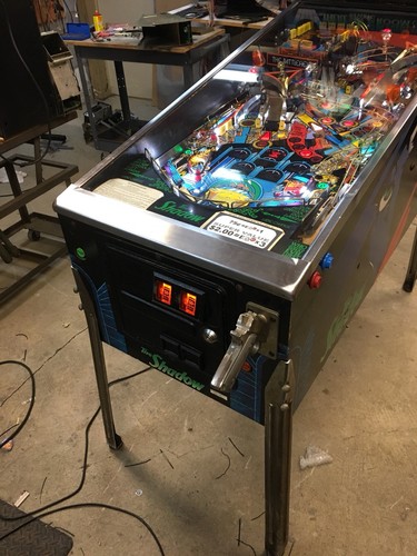 The Shadow Pinball Machine With Updated LED Kit Nice