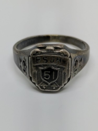 BALE BOSTON 1952年スターリングシルバー925 クラスリングRJH