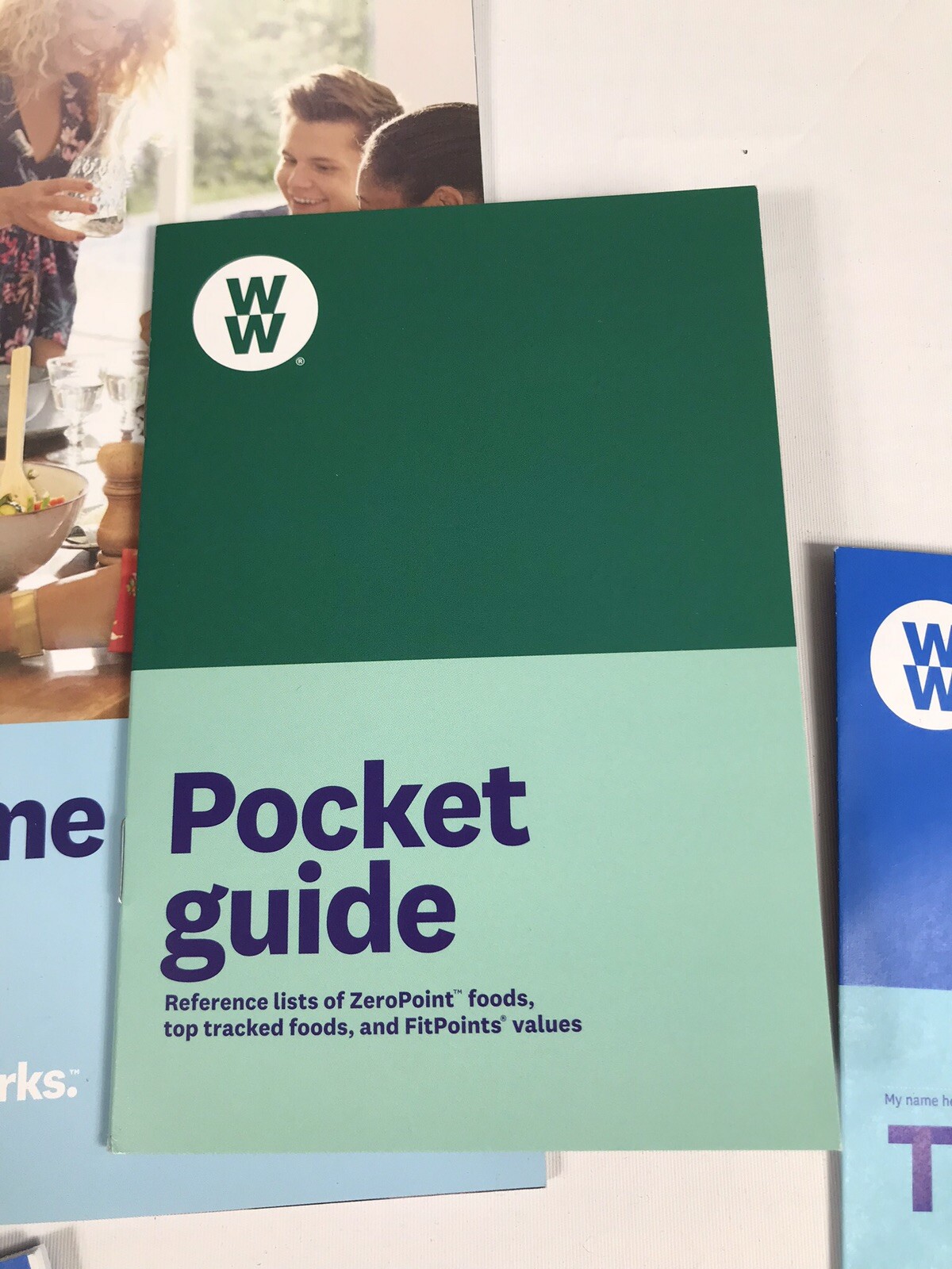 Weight Watchers Wellness 2019 Welcome Book Pocket Guide & Trackers Lot NEW