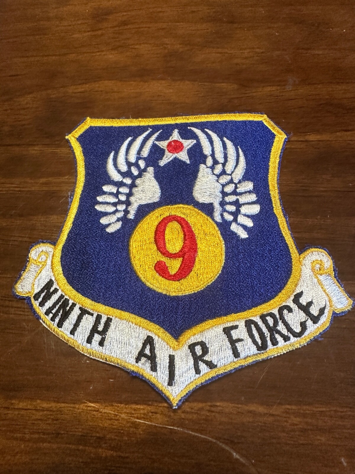 Vintage USAF 9th Air Force Patch