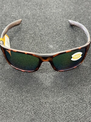 Costa Del Mar WHITETIP Green Mirror Polarized Polycarbonate Men's Sunglasses WTP
