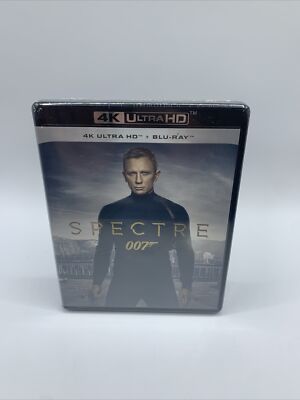 Spectre 4K UHD Blu-ray Daniel Craig NEW *FACTORY SEALED* Fast Shipping