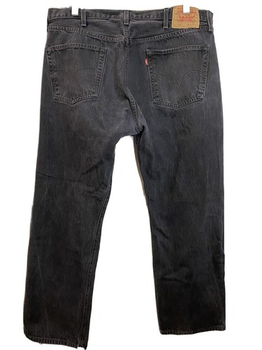 Levi's 501 ストレートデニム W 40 L 30 Levi's 501 Mens 40 X 30 Jeans Straight Leg Button Fly Dark
