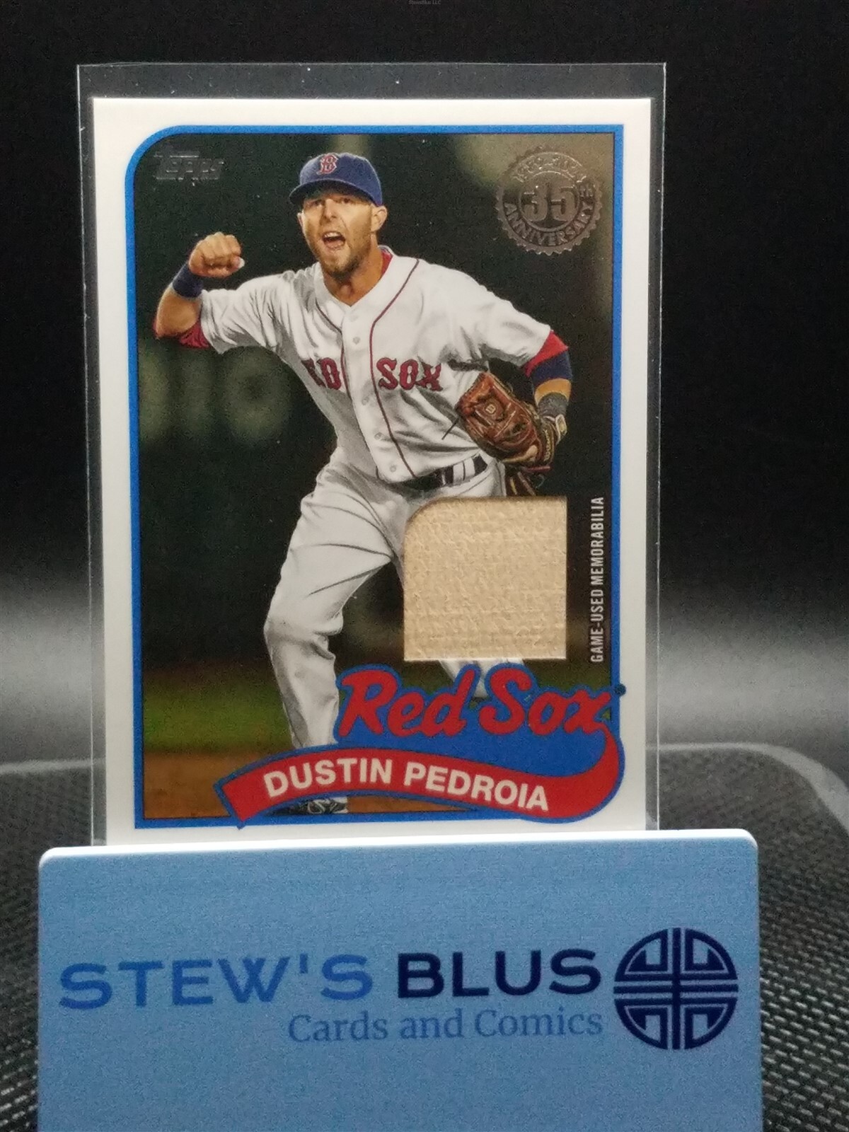 スポーツ選手 Dustin Pedroia 1/1 Autograph Patch 2024 TOPPS FIVE STAR DUSTIN PEDROIA AUTOGRAPH #FSA-DP RED