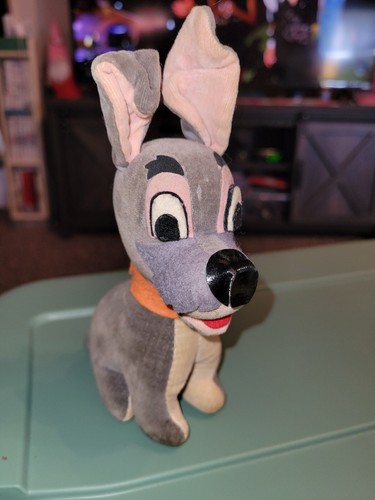 1966 Vintage Tramp of Lady and the Tramp Plush, Walt Disney