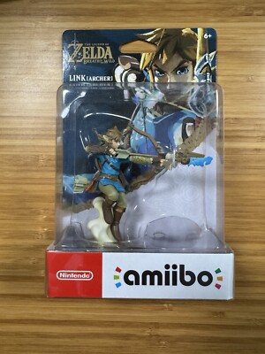 Nintendo Amiibo-Legend of Zelda-Breath of the Wild Link/Archer 3DS Switch NIB