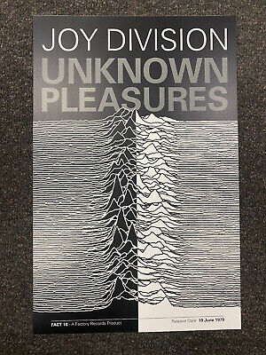 Joy Division Unknown Pleasures 11x17 Poster Print