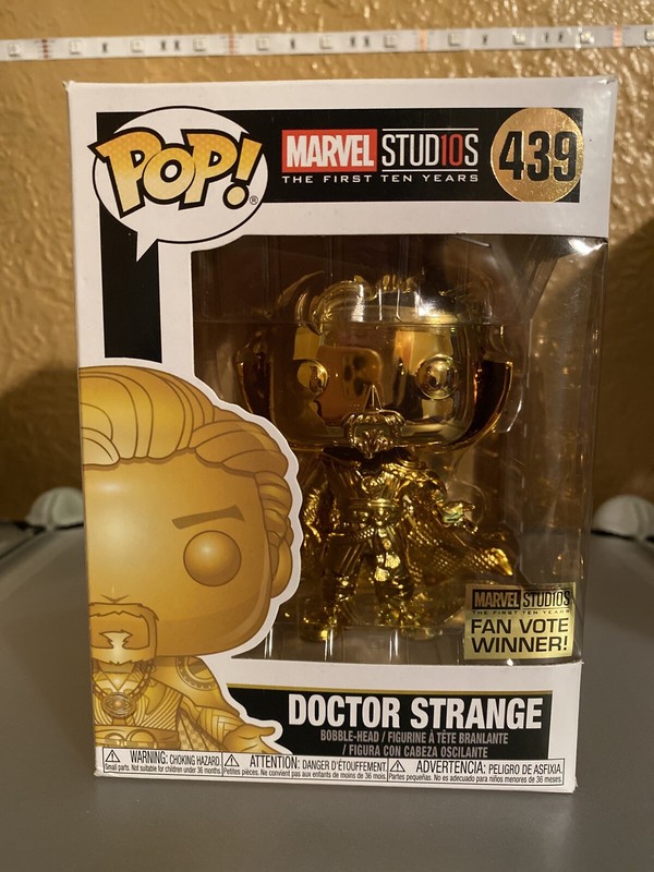 doctor strange gold funko pop