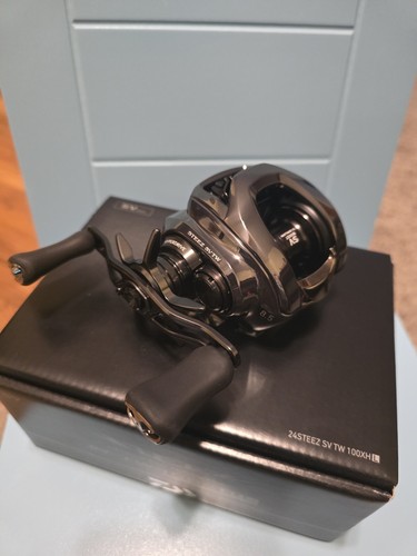 Daiwa 24 STEEZ SV TW 100XHL Baitcasting Reel Fishing Made in