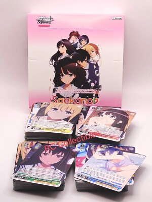 How to Raise A Boring GF Flat Complete Set #1-100 SHS/W71 Saekano Weiss *NOTE*