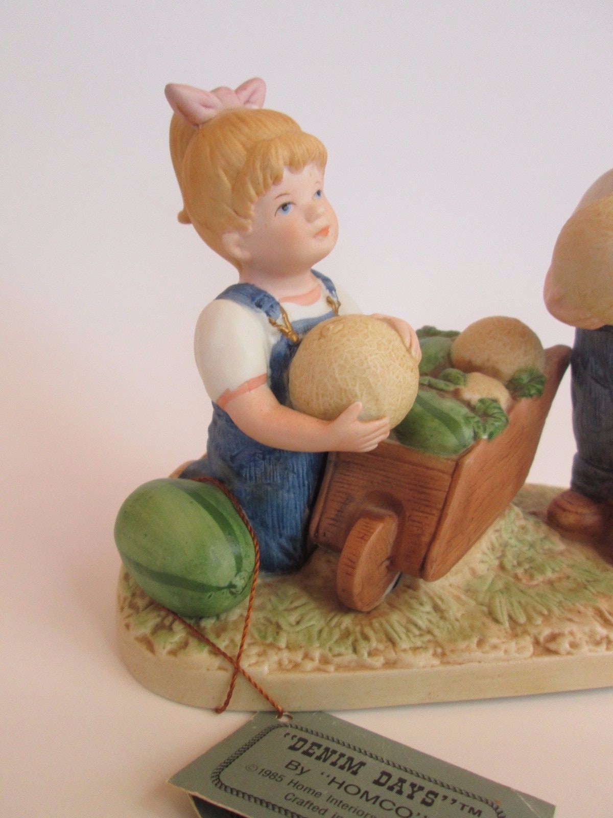 HOMCO Denims Days Figurine Porcelain #1512 