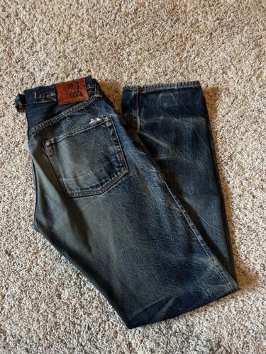 Evisu Selvedge Denim Jeans No. 1 Special Lot 2004 32x35 Evisu Selvedge Denim Jeans No. 1 Special Lot 2004 32x35
