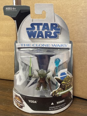 Star Wars The Clone Wars Yoda Figure No. 3 Hasbro 2008