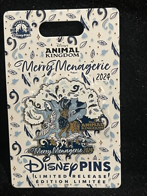Disney Animal Kingdom Merry Menagerie 2024 Pin LR New