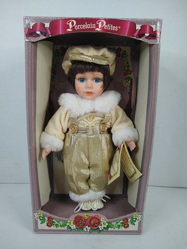 その他 porcelain doll Collector's Choice Genuine Fine Bisque Porcelain 17” Doll