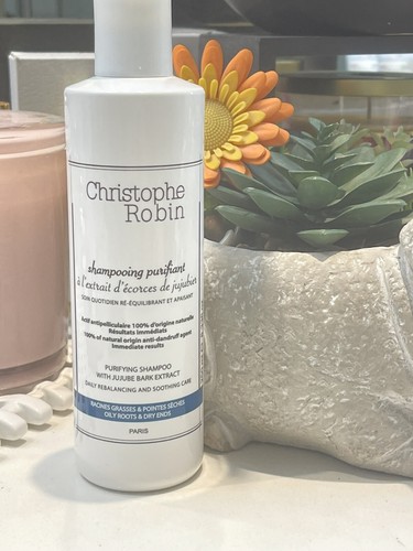 CHRISTOPHE ROBIN SHAMPOOING PURIFIANT WITH JUJUBE BARK EXTRACT 250ml/8.33oz