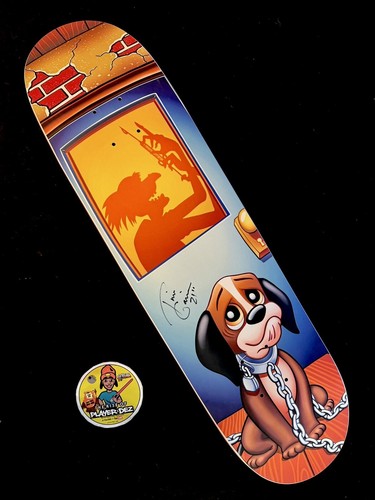 RARE SIGNED Tim Gavin Blind Skateboard Deck SLICK Dog Pound