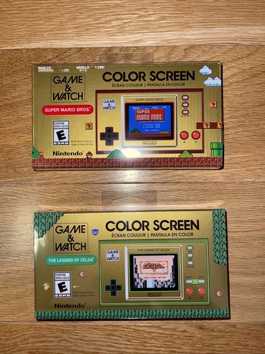 game watch mario & zeldaセット Nintendo Game & Watch Super Mario Bros & The Legend of Zelda