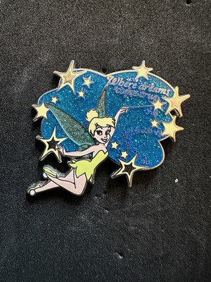 Tinkerbell-  Where Dreams Come True  Pixie Dust Disney Pin