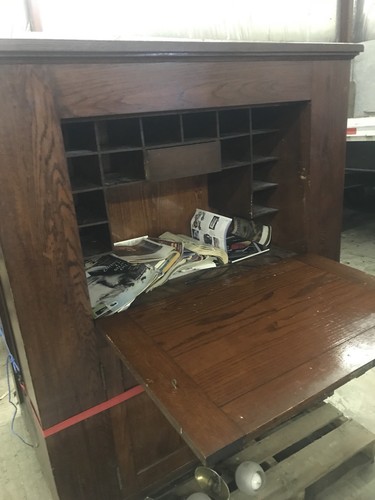 Multi Functional Oak Cabinet