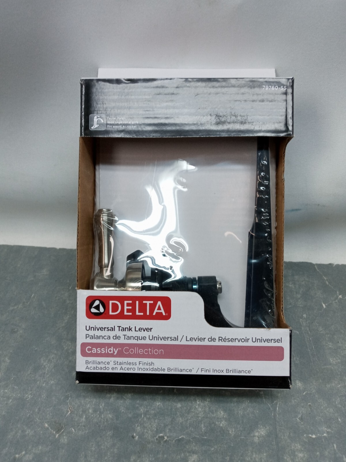 Delta Faucet Galeon Toilettenpapierhalter Aus Edelstahl – Schwenkbar, 21,8 Cm Lang