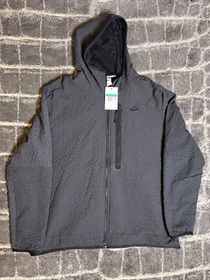 Nike Sportswear Tech Essentials Lined Woven Hooded Jacket Men SZ XL - DQ4322-010