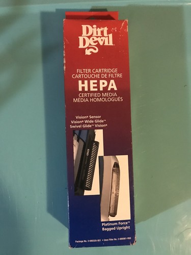 【レビューで送料無料】 Cartridge Filter Hepa Devil Dirt for Platinum and Vision 趣味