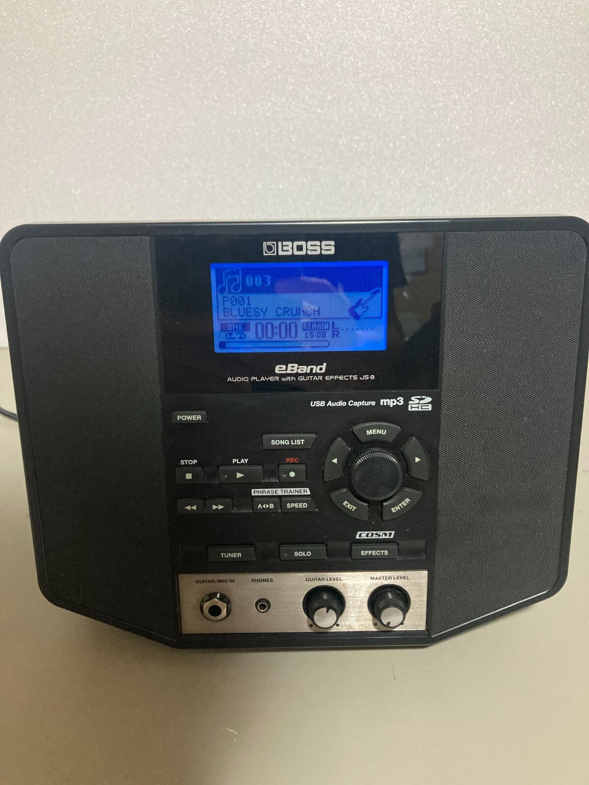 BOSS Audio Player Guitar Effects eBAND JS-8 Tested Used | eBay