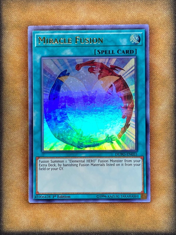Yugioh Miracle Fusion DUPO-EN055 Ultra Rare 1st Ed NM | eBay