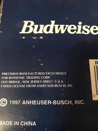 BUD ONE AIRSHIP TELEPHONE Budweiser Phone in Never Has Been Out Of The  Box