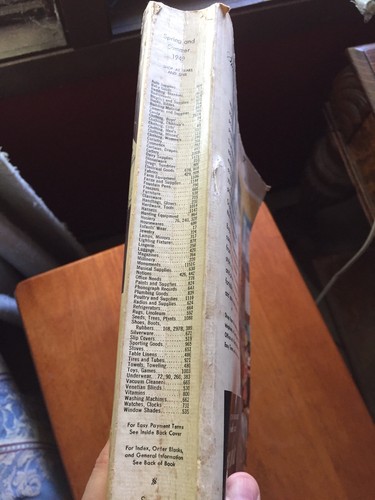 1949 Sears Spring Summer Catalog