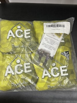 CORNHOLE BAGS Dual Aces Pro Series Slick-Slick Style Bags Yellow CORN HOLE  ACE!