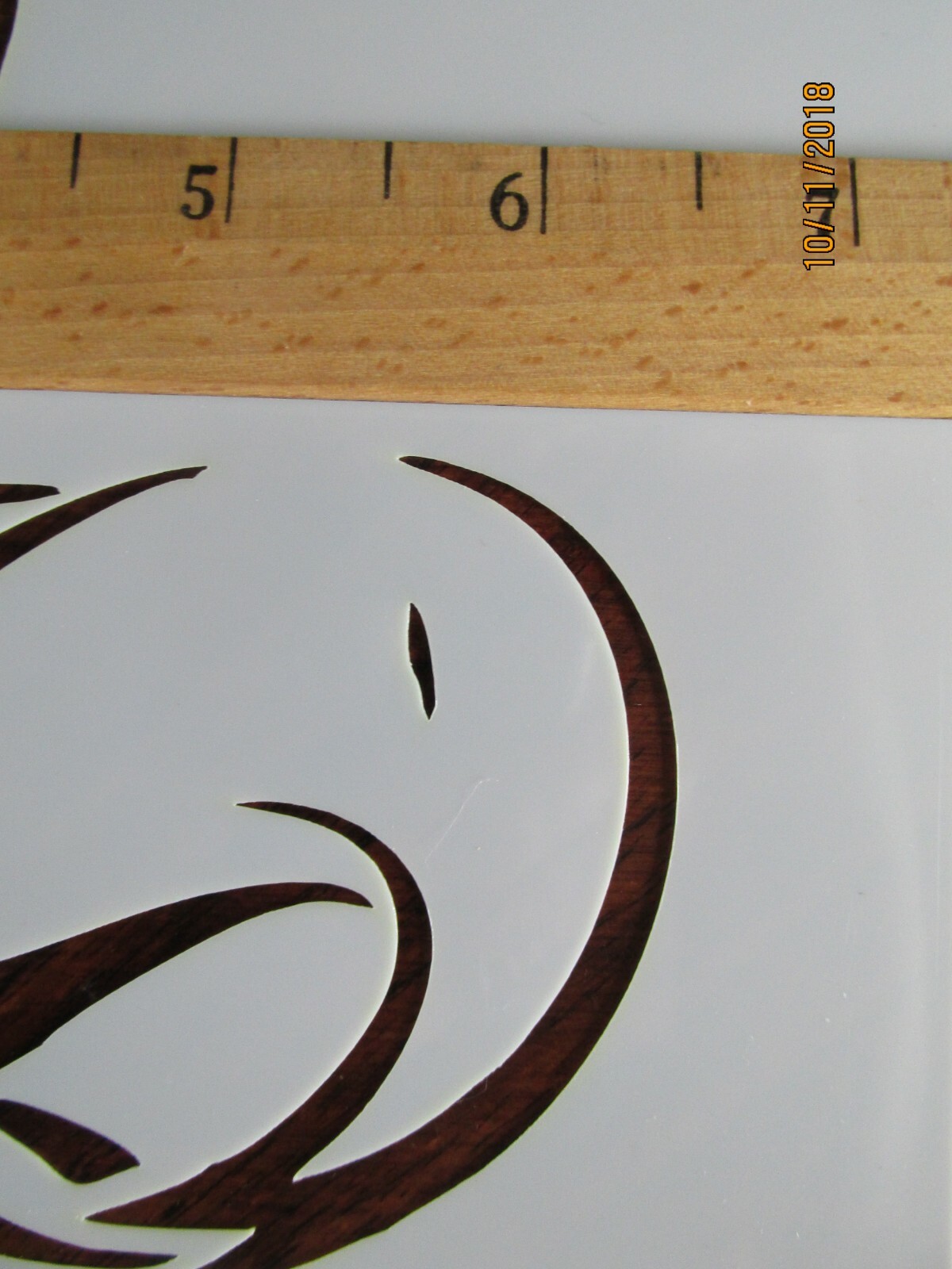 Mermaid Princess Stencil / Template Reusable 10 mil Mylar