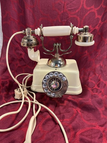 Vintage 1960's Rotary Telephone French Style Model DO-8 Made in