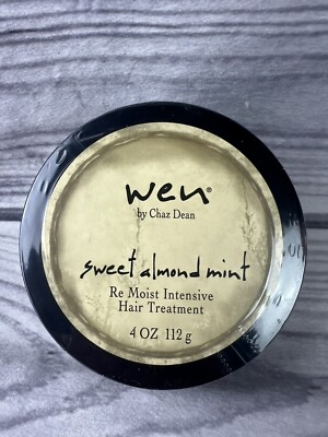 Wen Sweet Almond Mint Re Moist Intensive Hair Treatment 4oz By Chaz Dean