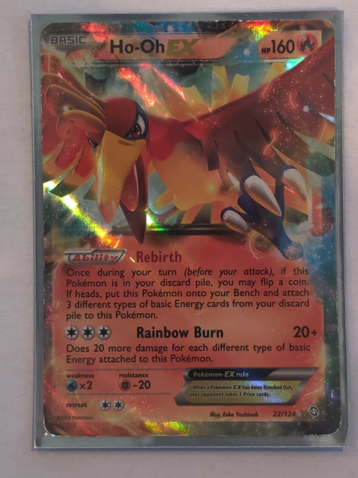 Ho-Oh EX - Pokemon 22/124 | eBay