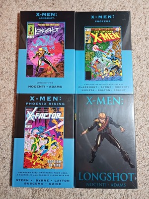 Marvel X-Men Hardback, Longshot, Phoenix, Proteus **New/Sealed** Set Comics