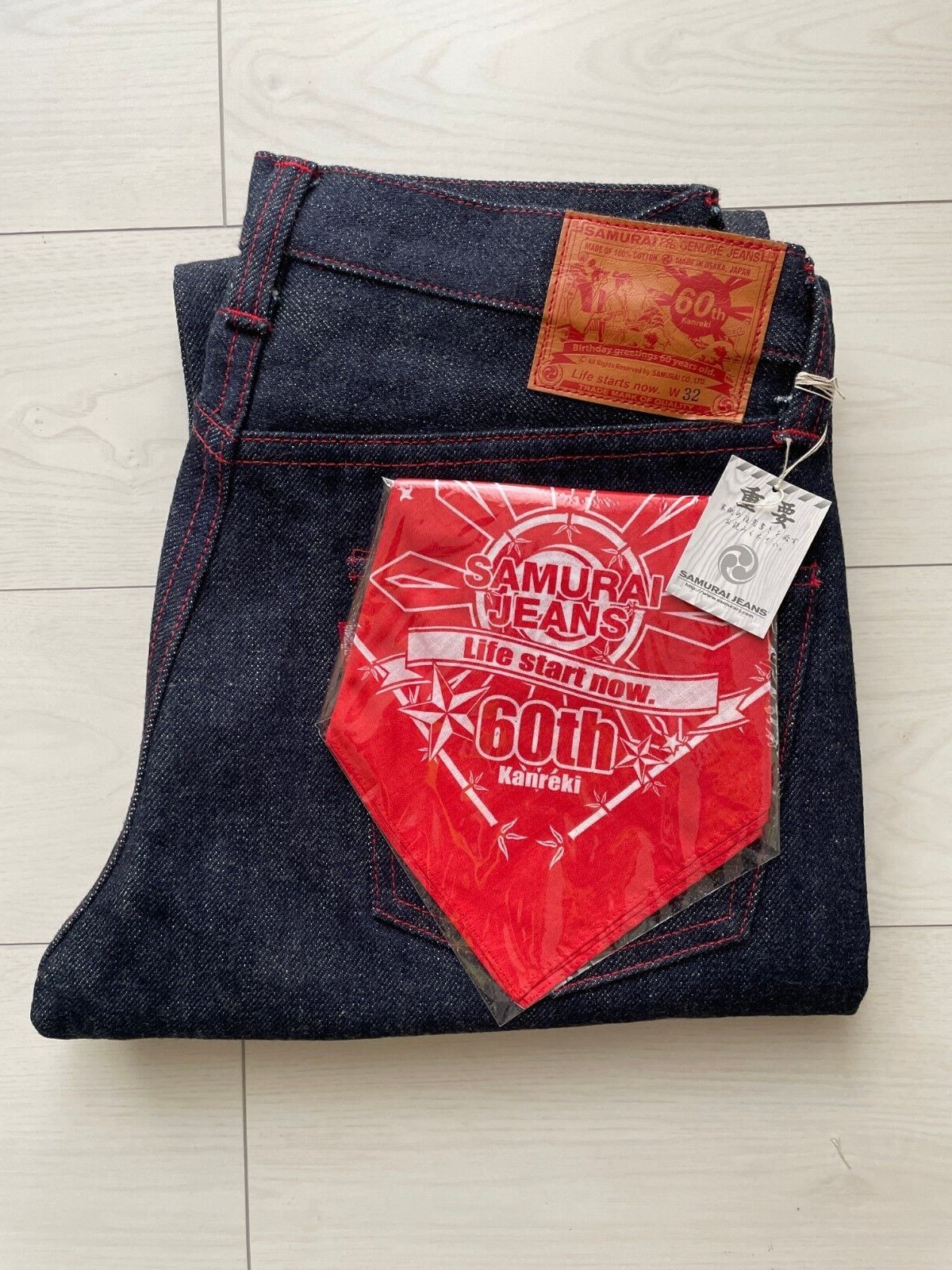 Samurai Jeans S5000VX 21OZ 60TH KANREKI special benefit Samurai Jeans S5000VX 21OZ 60TH KANREKI special benefit