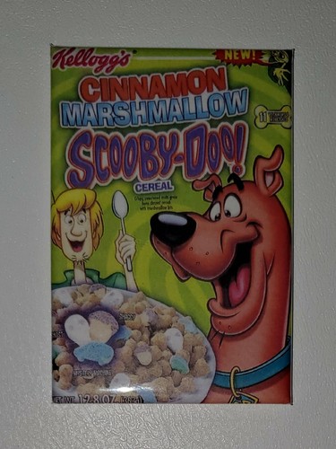 Scooby Doo Cartoon Cereal Refrigerator Magnet 2