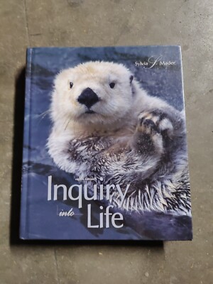 INQUIRY INTO LIFE By Sylvia S. Mader - Hardcover *Excellent Condition*