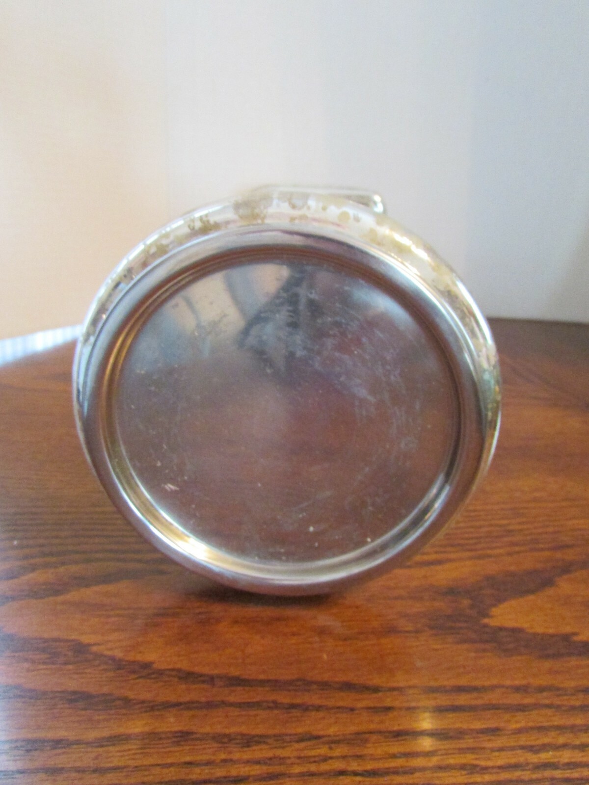 SILVER MERCURY CANDLE HOLDER/CANDLESTICK