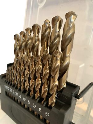 Metric M42 8% Cobalt Twist Drill Bits Set for Stainless Steel and Hard Metal ...