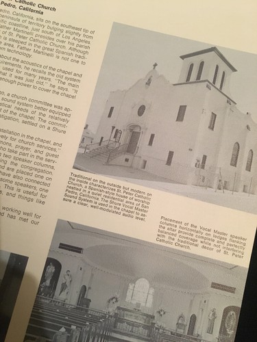 Vintage 1970’s Shure Bros. Inc Vocal Master Manufacturers Brochure